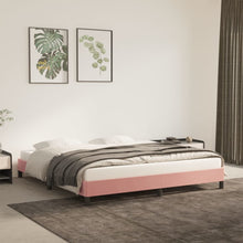 Bedframe Fluweel Roze 180 x 200 cm 25 cm