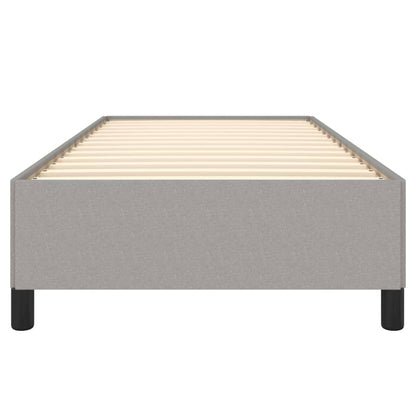 Bedframe Stof Lichtgrijs 80 x 200 cm 35 cm