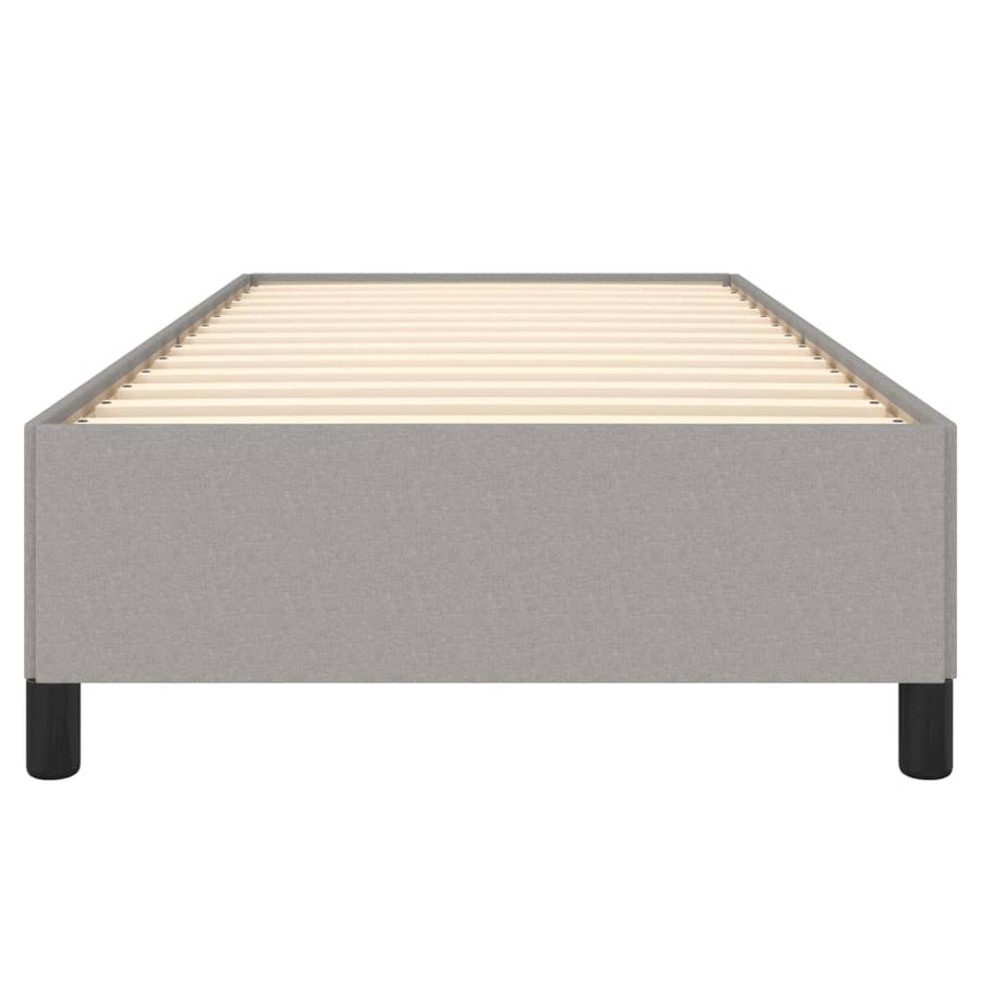 Bedframe Stof Lichtgrijs 80 x 200 cm 35 cm