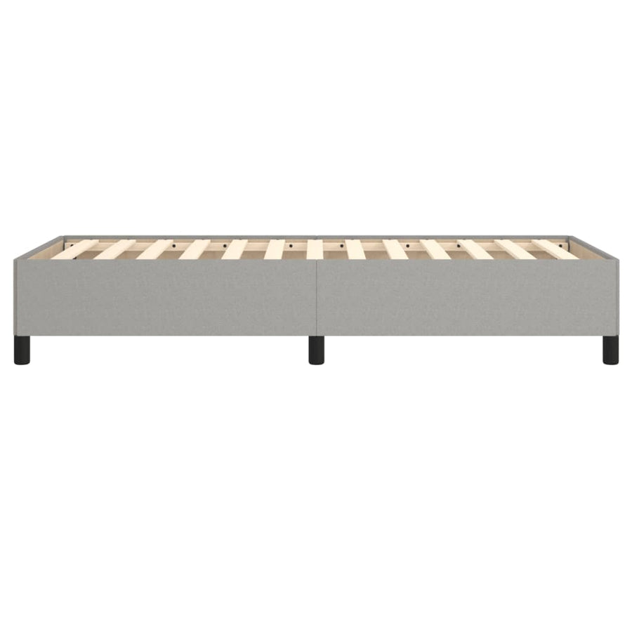 Bedframe Stof Lichtgrijs 80 x 200 cm 35 cm