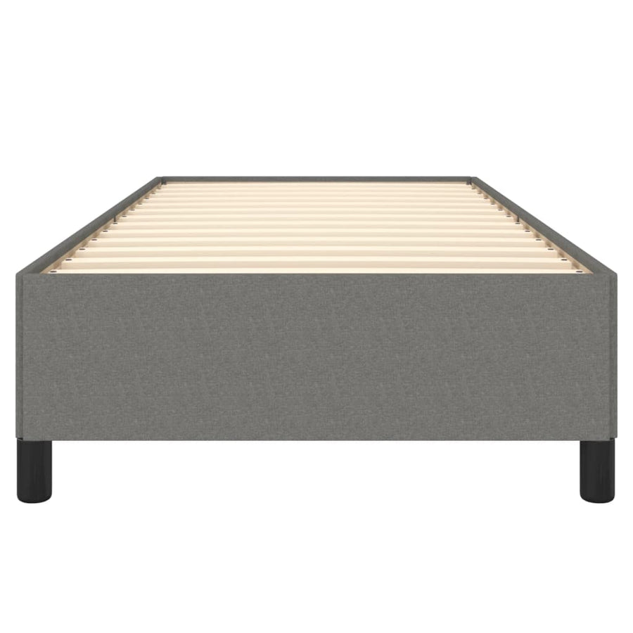 Bedframe Stof Donkergrijs 80 x 200 cm 35 cm