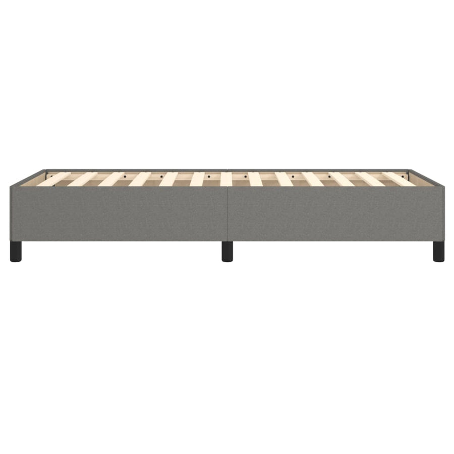 Bedframe Stof Donkergrijs 80 x 200 cm 35 cm