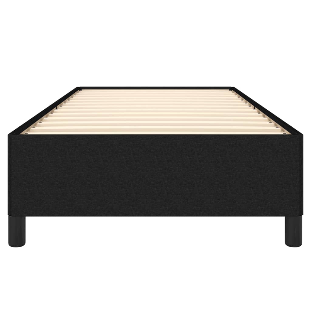 Bedframe Stof Zwart 80 x 200 cm 35 cm