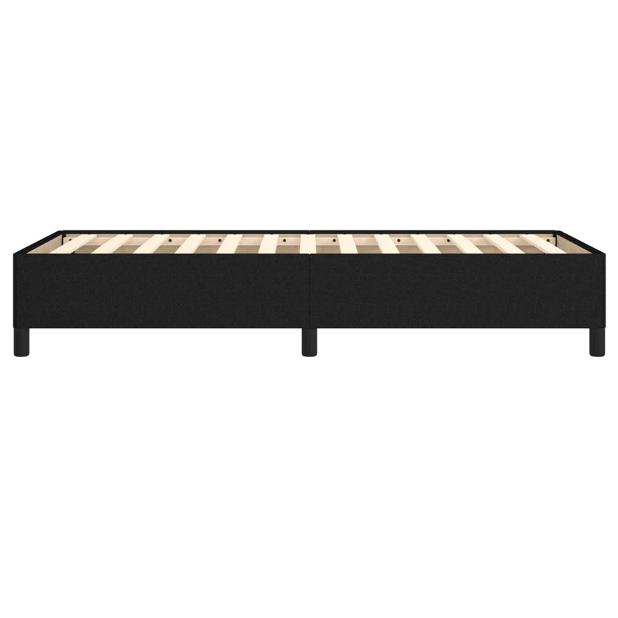 Bedframe Stof Zwart 80 x 200 cm 35 cm