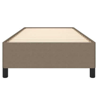 Bedframe Stof Taupe 80 x 200 cm 35 cm