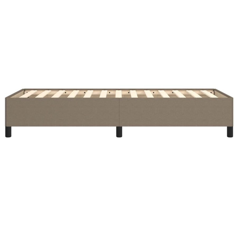 Bedframe Stof Taupe 80 x 200 cm 35 cm