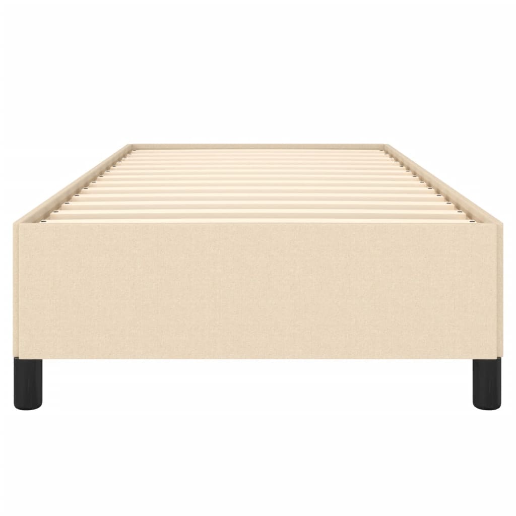Bedframe Stof Crème 80 x 200 cm 35 cm