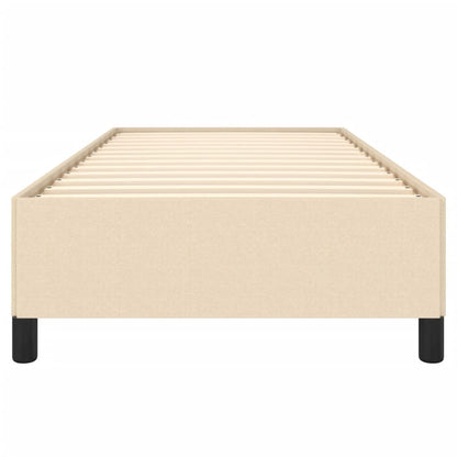 Bedframe Stof Crème 80 x 200 cm 35 cm