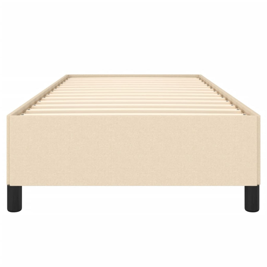 Bedframe Stof Crème 80 x 200 cm 35 cm