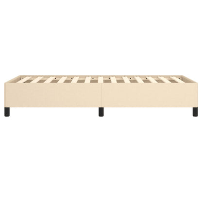 Bedframe Stof Crème 80 x 200 cm 35 cm