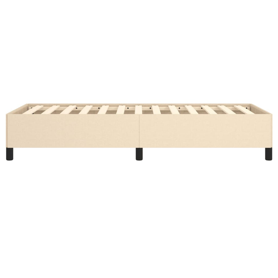 Bedframe Stof Crème 80 x 200 cm 35 cm
