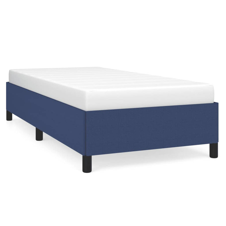 Bedframe Stof Blauw 80 x 200 cm 35 cm