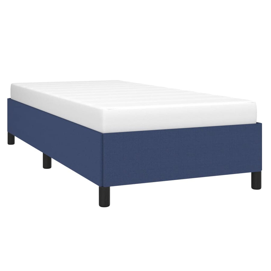 Bedframe Stof Blauw 80 x 200 cm 35 cm