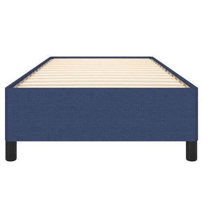 Bedframe Stof Blauw 80 x 200 cm 35 cm