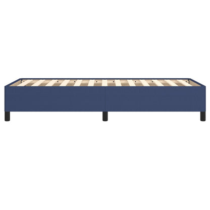 Bedframe Stof Blauw 80 x 200 cm 35 cm