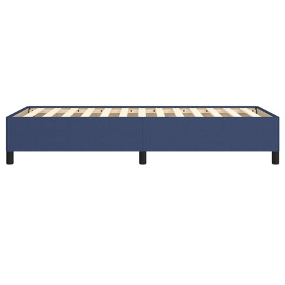 Bedframe Stof Blauw 90 x 190 cm 35 cm