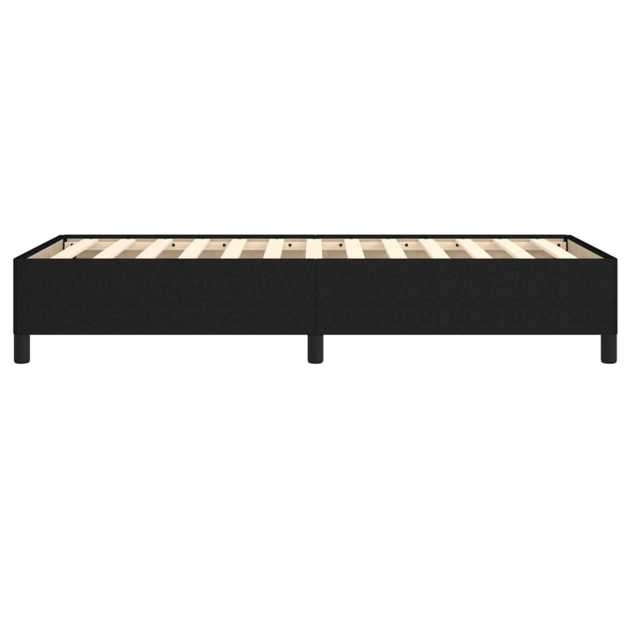Bedframe stof zwart 90x200 cm 90 x 200 cm 35 cm