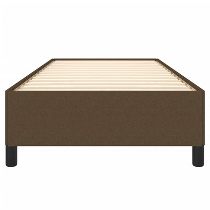 Bedframe Stof Donkerbruin 90 x 200 cm 35 cm