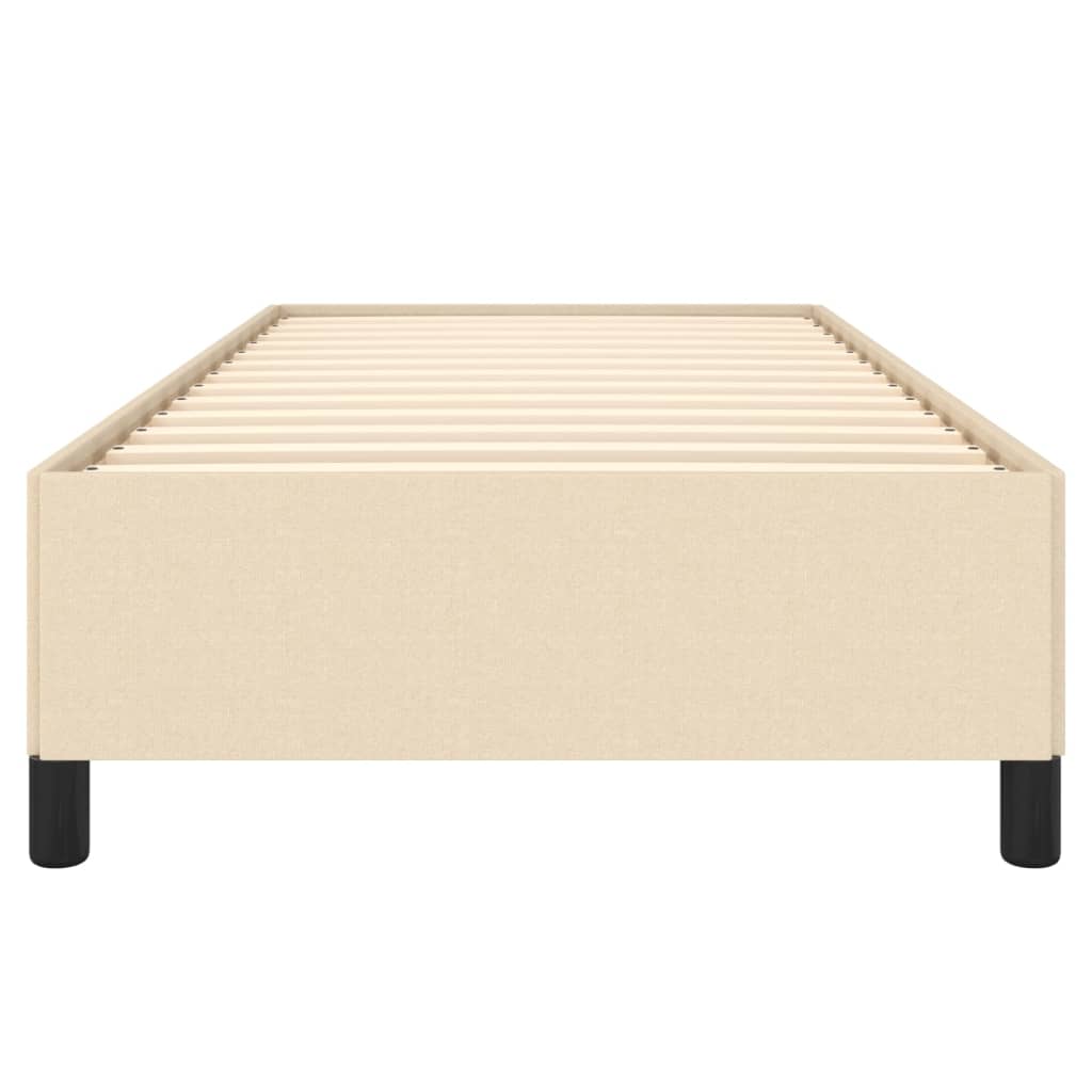 Bedframe Stof Kleurig Crème 90 x 200 cm 35 cm