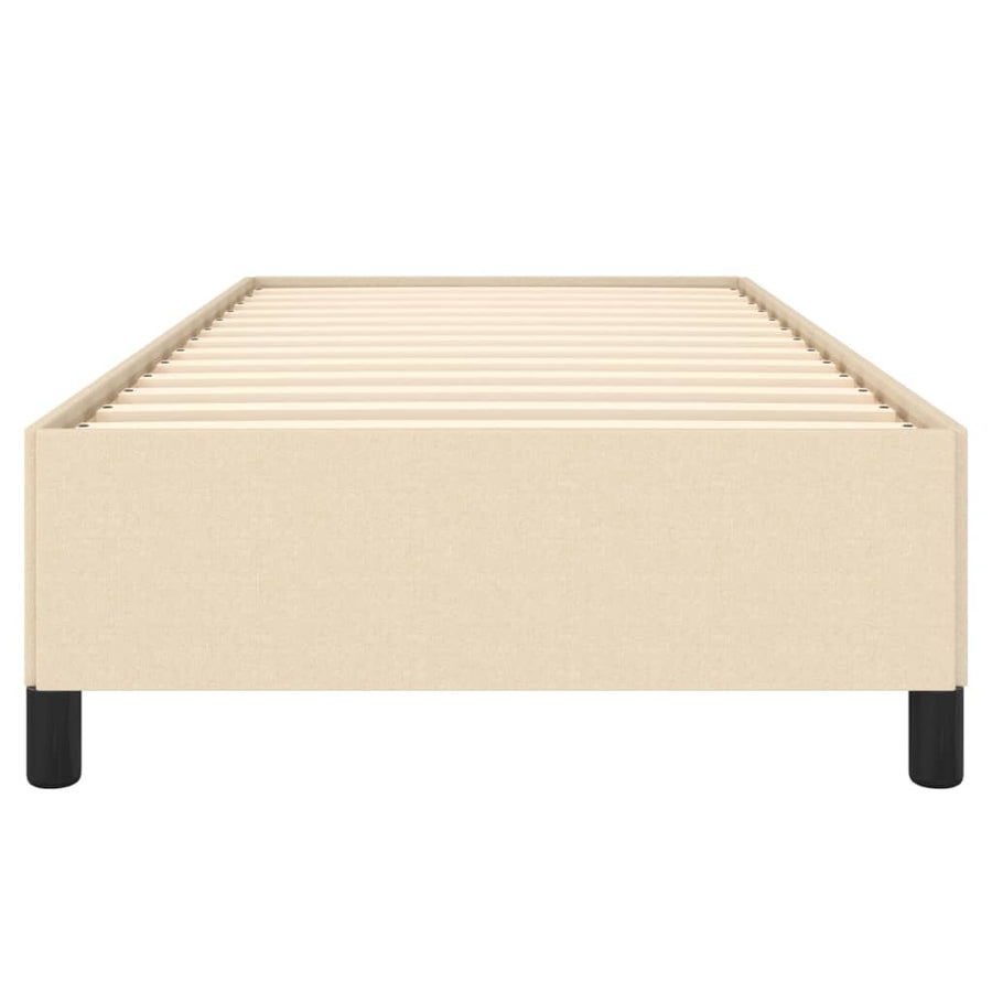 Bedframe Stof Kleurig Crème 90 x 200 cm 35 cm