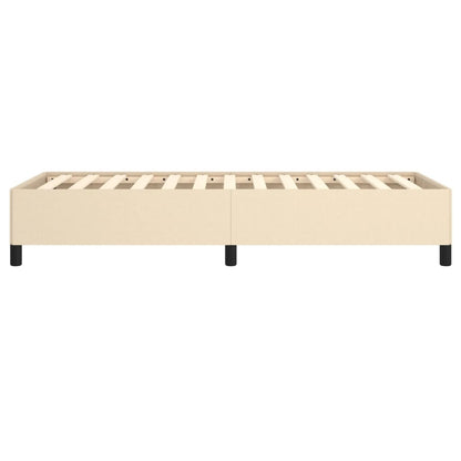 Bedframe Stof Kleurig Crème 90 x 200 cm 35 cm