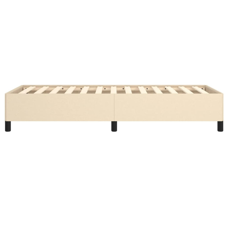 Bedframe Stof Kleurig Crème 90 x 200 cm 35 cm