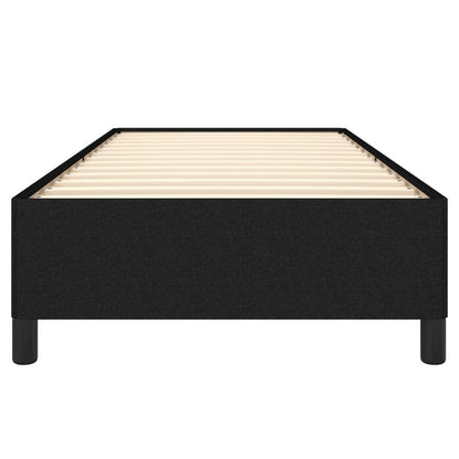Bedframe Stof Zwart 100 x 200 cm 35 cm