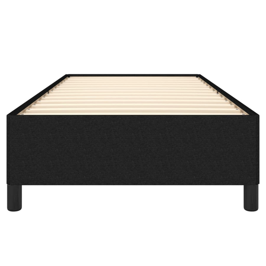 Bedframe Stof Zwart 100 x 200 cm 35 cm