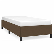 Bedframe Stof Donkerbruin 100 x 200 cm 35 cm