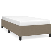 Bedframe Stof Taupe 100 x 200 cm 35 cm
