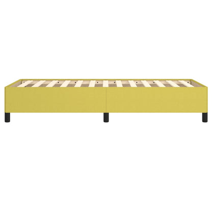 Bedframe zonder matras 100x200 cm stof groen