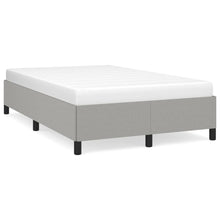 Bedframe Stof Lichtgrijs 120 x 200 cm 35 cm