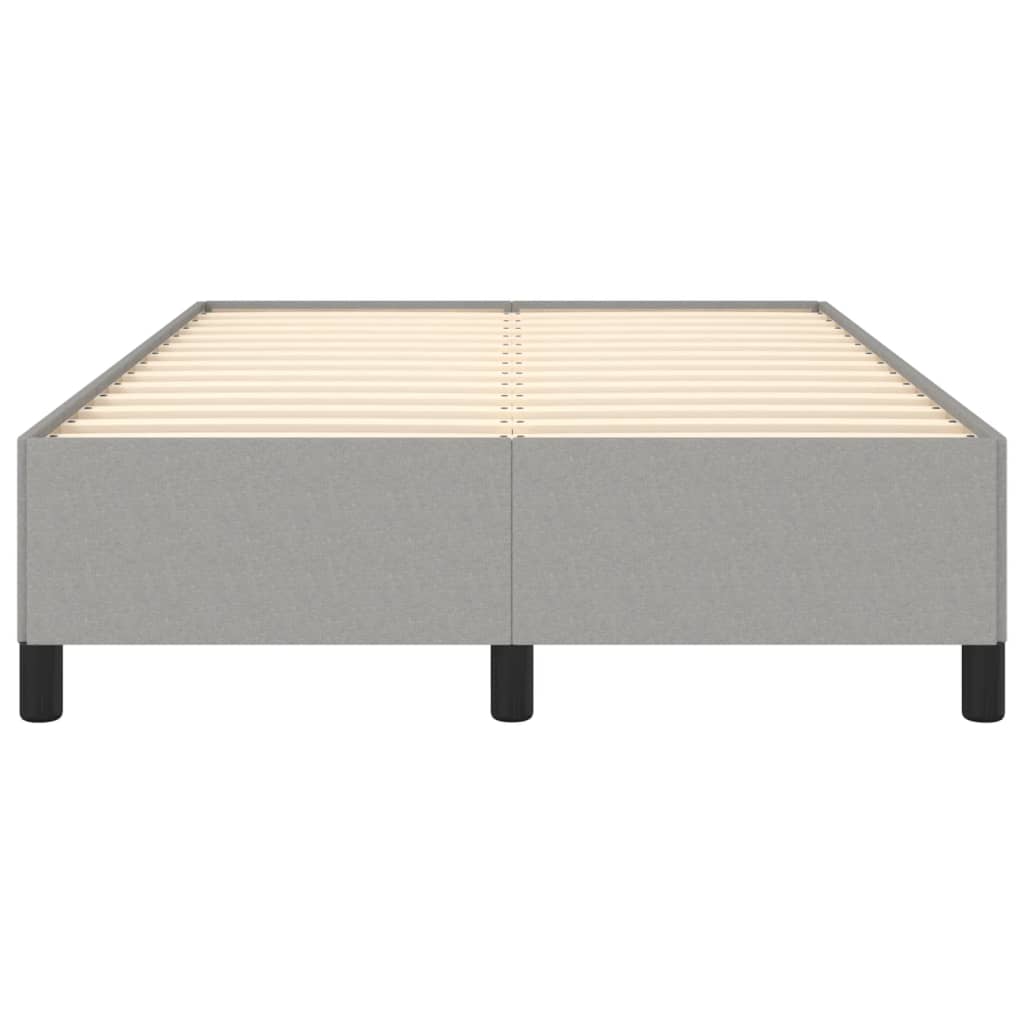 Bedframe Stof Lichtgrijs 120 x 200 cm 35 cm
