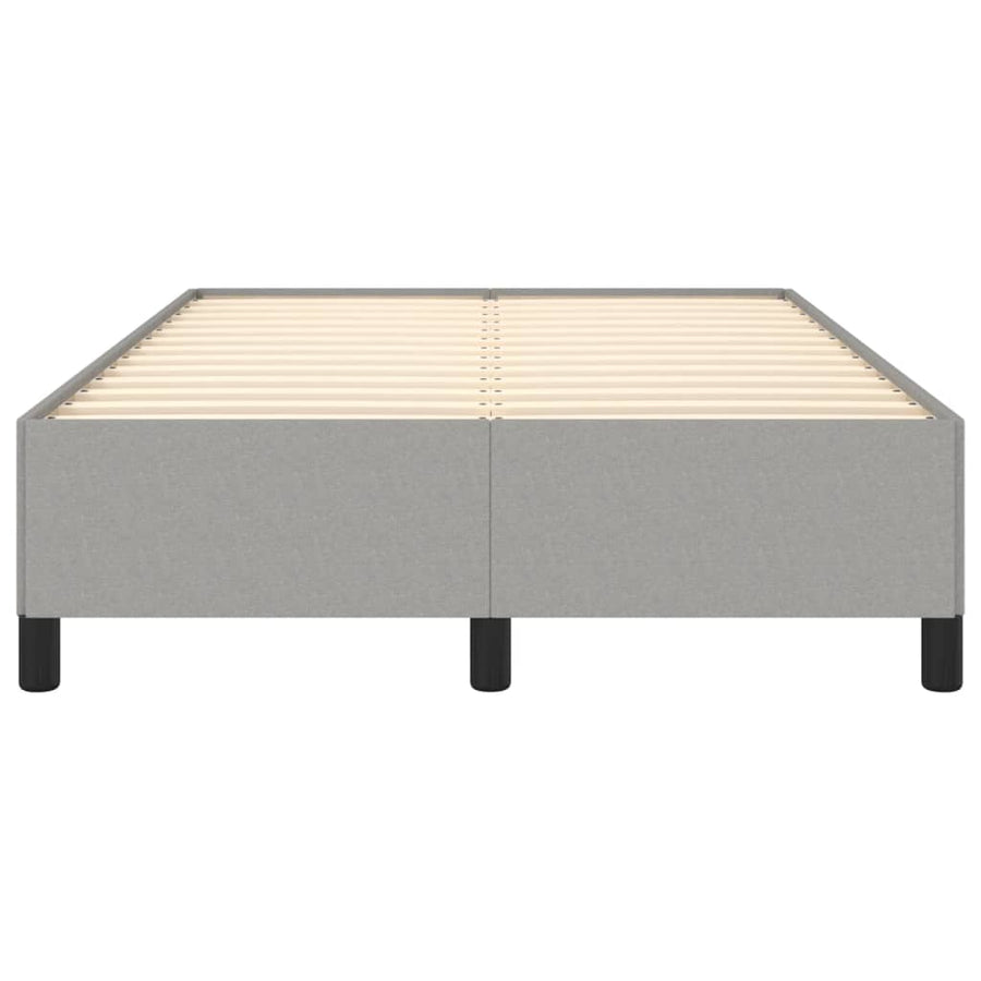 Bedframe Stof Lichtgrijs 120 x 200 cm 35 cm