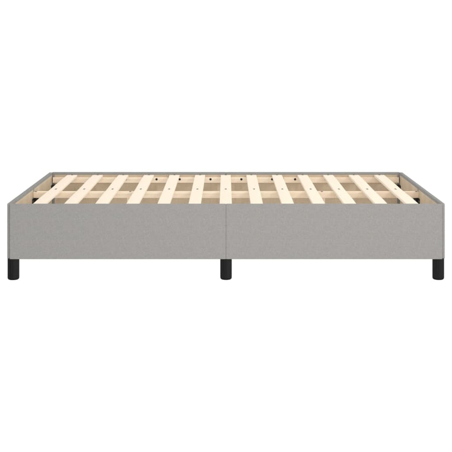 Bedframe Stof Lichtgrijs 120 x 200 cm 35 cm
