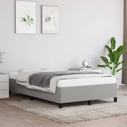 Bedframe 120x200 cm stof lichtgrijs