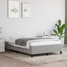 Bedframe Stof Lichtgrijs 120 x 200 cm 35 cm