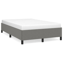 Bedframe Stof Donkergrijs 120 x 200 cm 35 cm