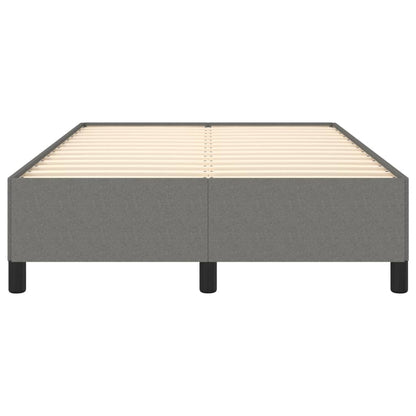 Bedframe Stof Donkergrijs 120 x 200 cm 35 cm