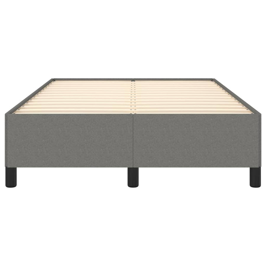 Bedframe Stof Donkergrijs 120 x 200 cm 35 cm