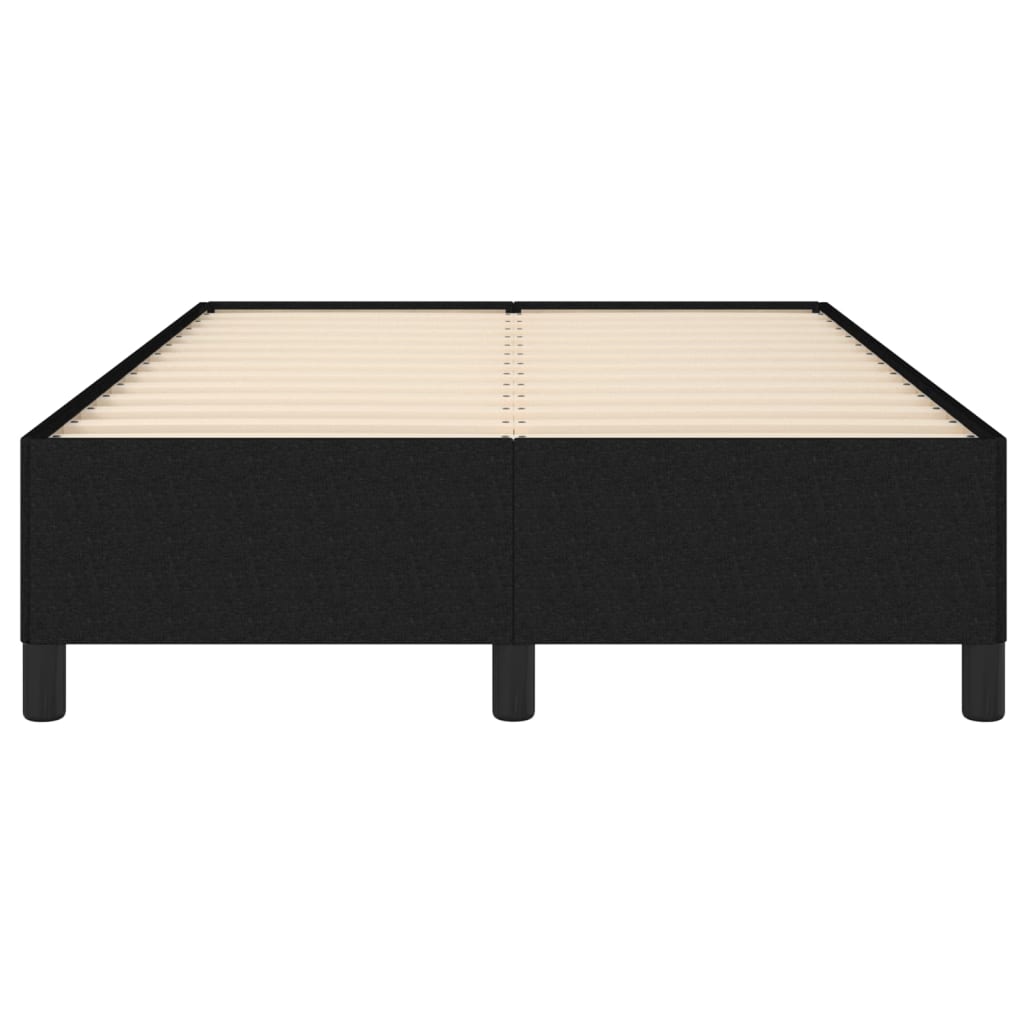 Bedframe Stof Zwart 120 x 200 cm 35 cm