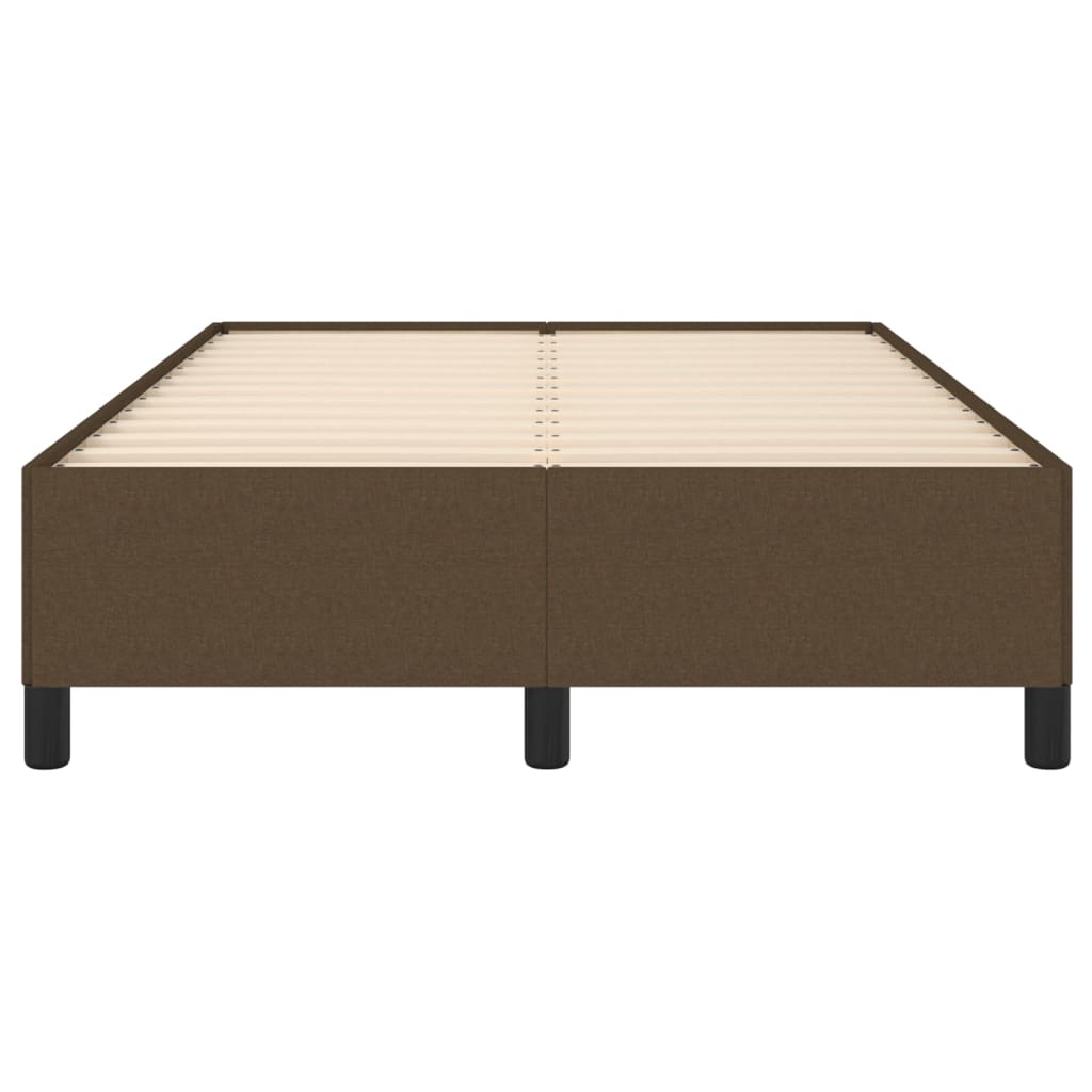 Bedframe Stof Donkerbruin 120 x 200 cm 35 cm