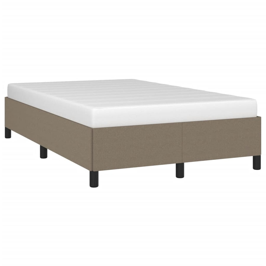 Bedframe Stof Taupe 120 x 200 cm 35 cm