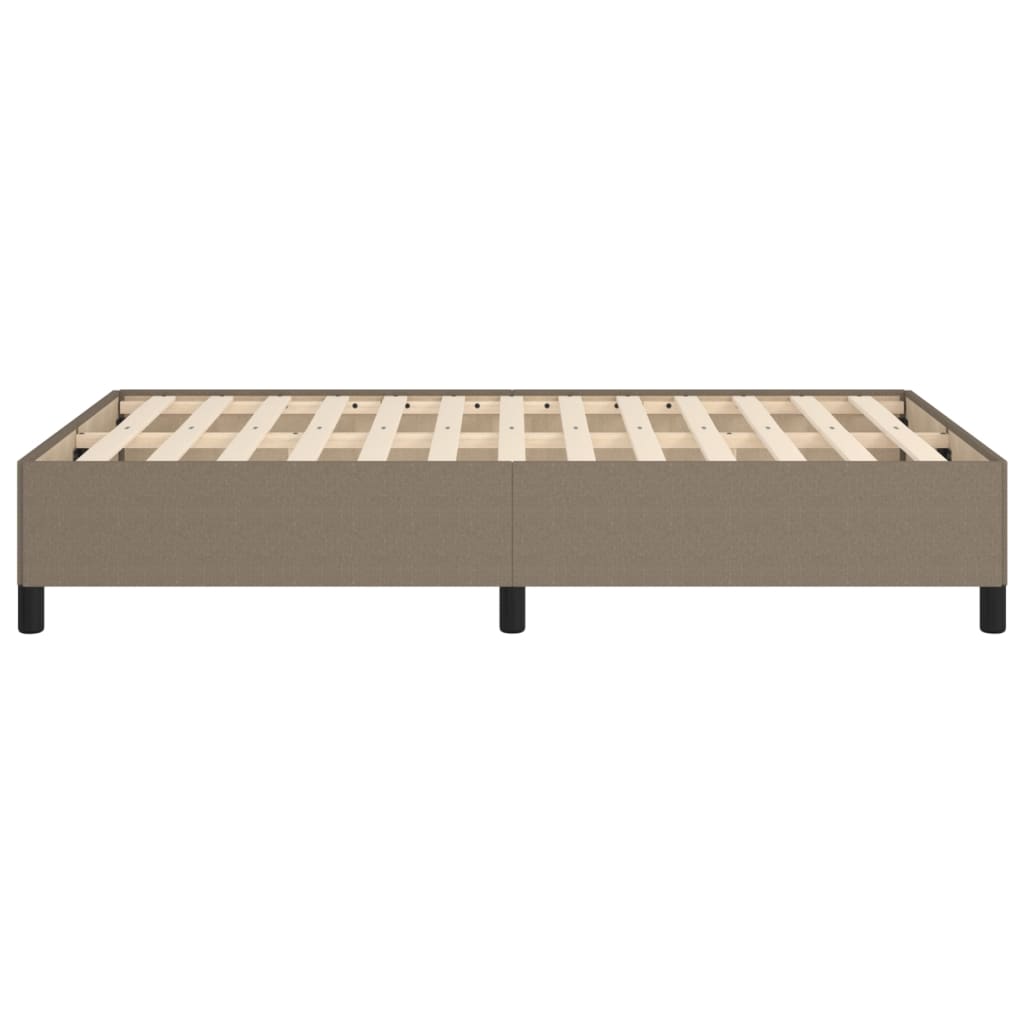 Bedframe Stof Taupe 120 x 200 cm 35 cm