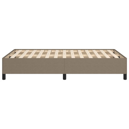 Bedframe Stof Taupe 120 x 200 cm 35 cm