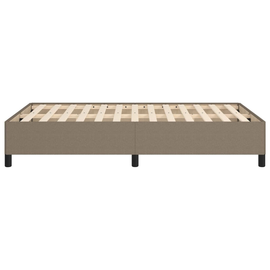 Bedframe Stof Taupe 120 x 200 cm 35 cm