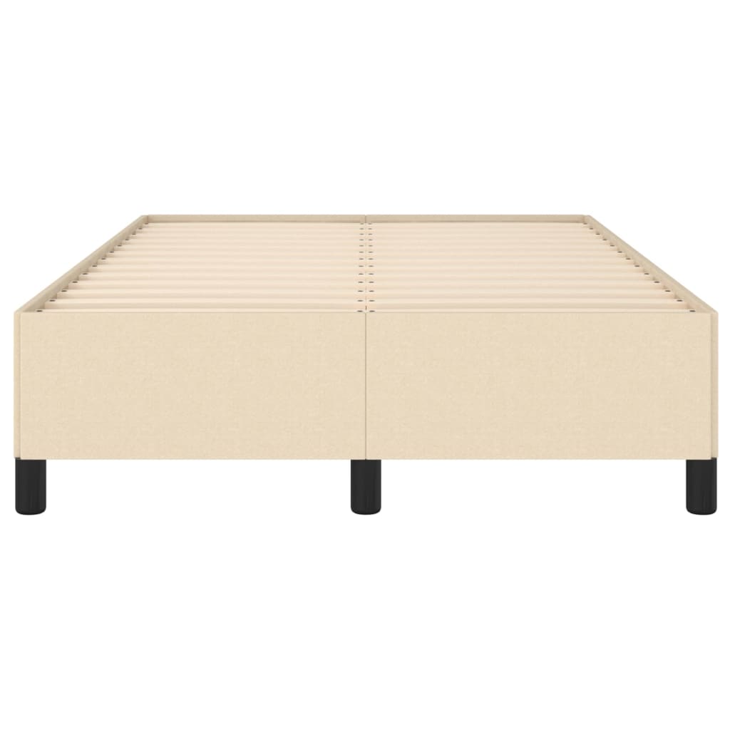 Bedframe Stof Kleurig Crème 120 x 200 cm 35 cm