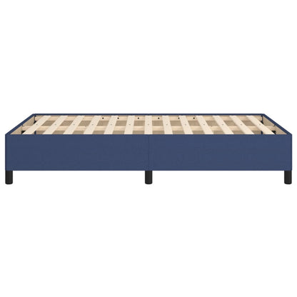 Bedframe Stof Blauw 120 x 200 cm 35 cm