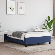 Bedframe Stof Blauw 120 x 200 cm 35 cm
