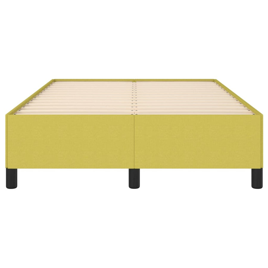 Bedframe zonder matras 120x200 cm stof groen